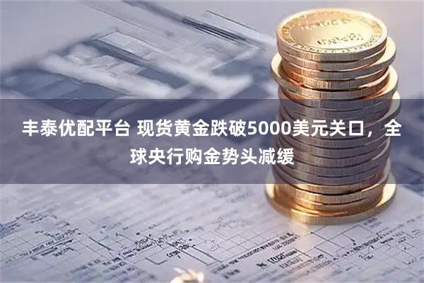 丰泰优配平台 现货黄金跌破5000美元关口，全球央行购金势头减缓