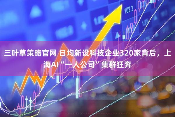 三叶草策略官网 日均新设科技企业320家背后，上海AI“一人公司”集群狂奔
